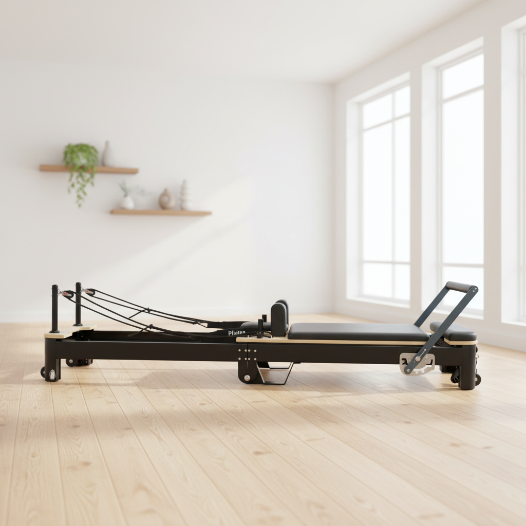 Pilates & Yoga Unleashed Studio Tuckahoe - Custom Portable Foldable Aluminum Pilates Reformer