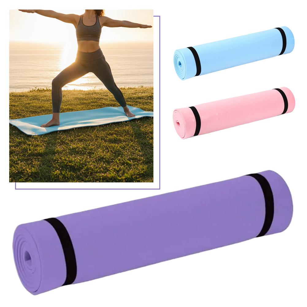 Pilates Yoga Matte - EVA Yoga Mat Anti-skid Sports Exercise