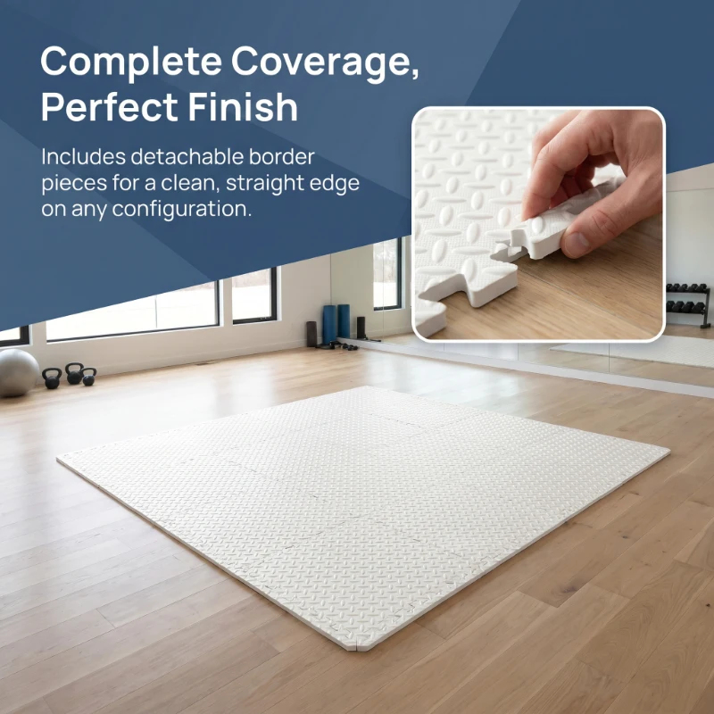 Pilates Yoga Matte - Yoga Gym Mat 14 Pcs 2cm