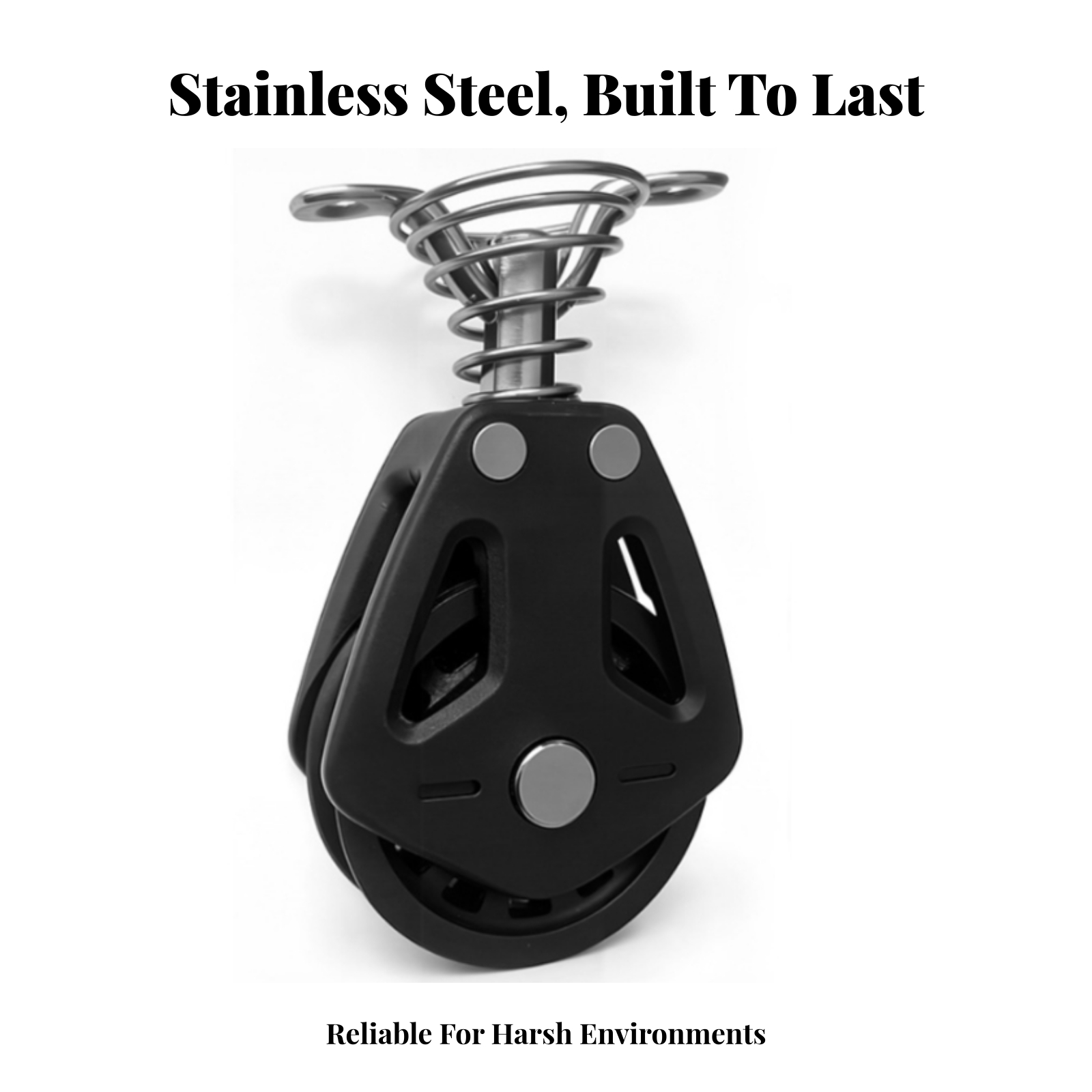 Pilates & Yoga Unleashed Studio Tuckahoe - Compact Stainless Steel Pilates Pulley Part
