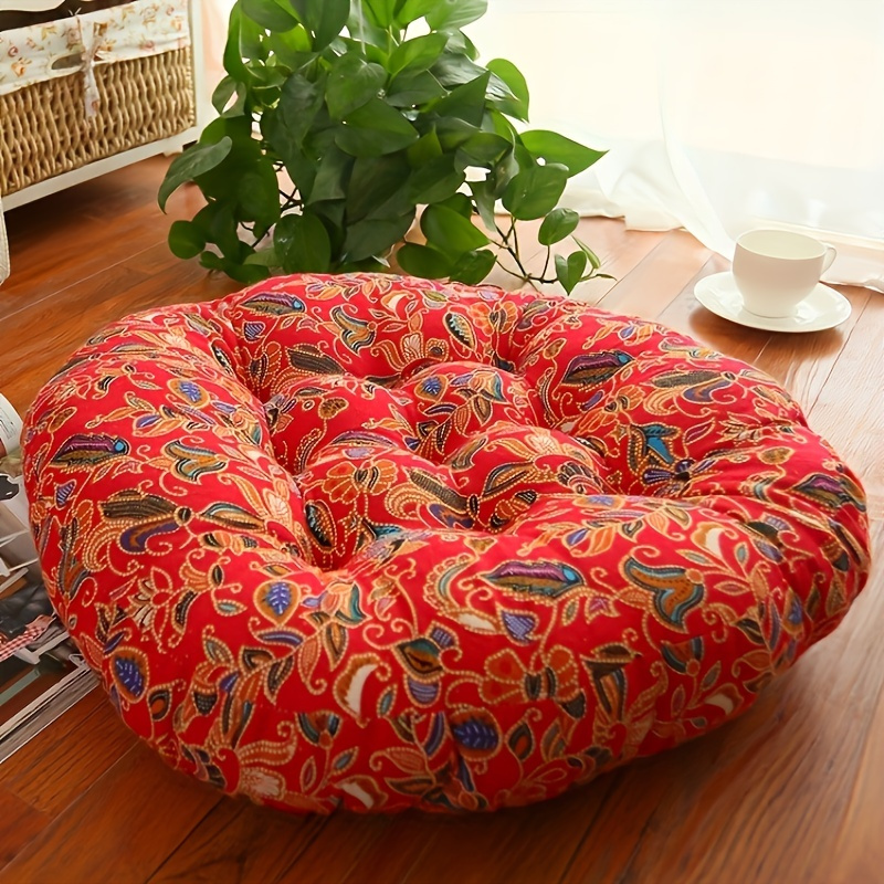 Round Floor Cushion Pillow Thi - Pilates Yoga Machine avaliação e preço