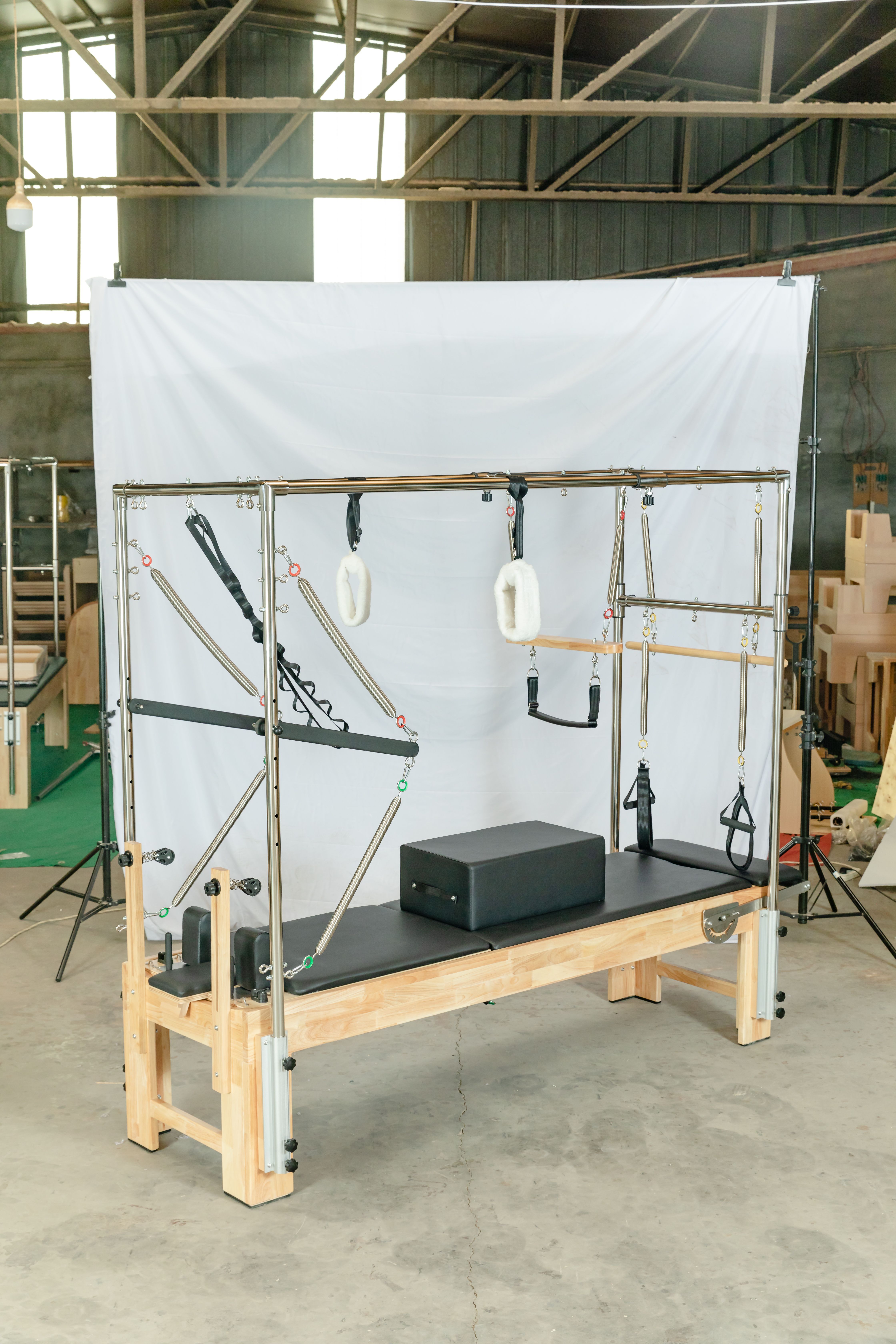 Classical Elevated Bed Home Gy - Pilates Yoga Machine avaliação e preço
