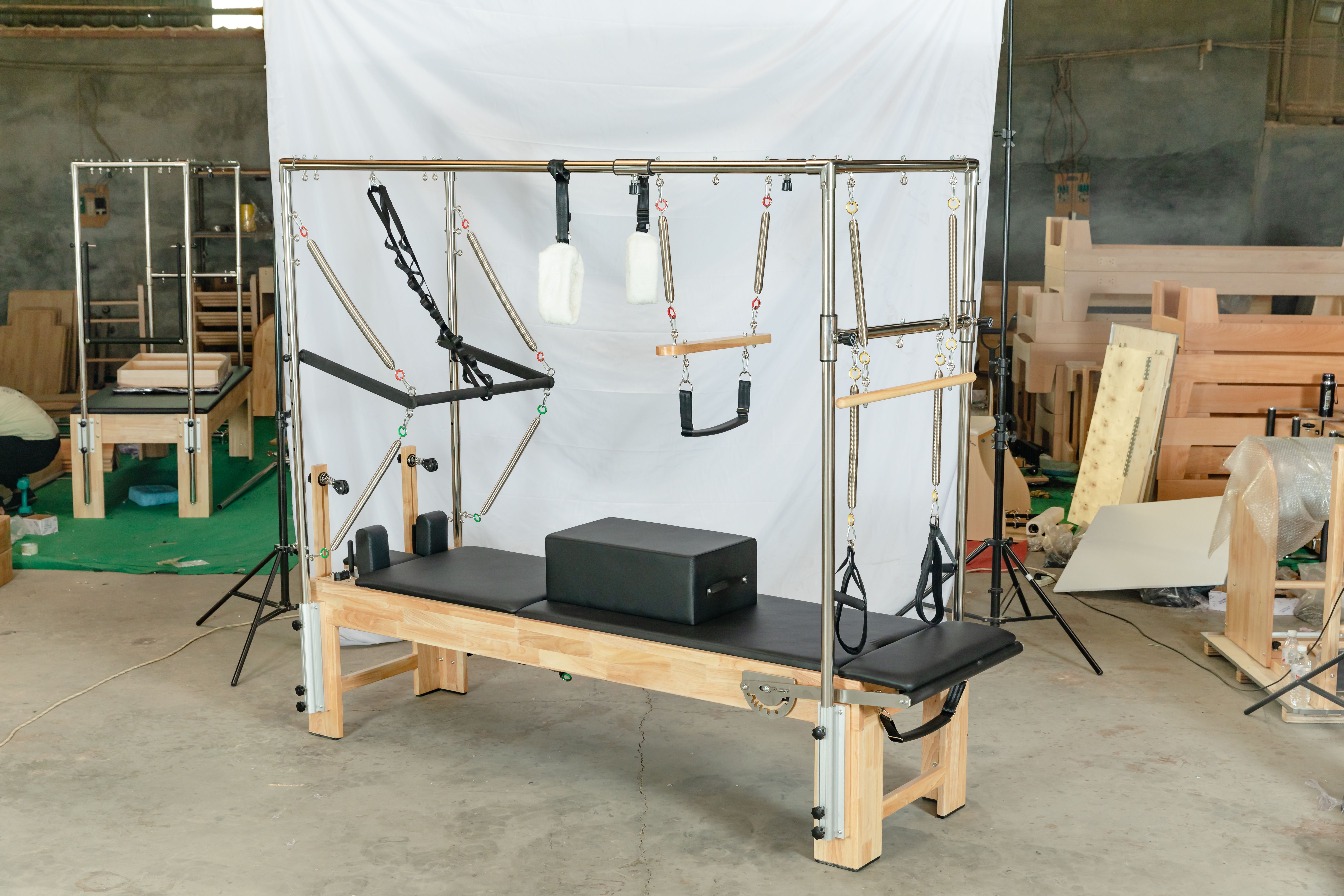 Classical Elevated Bed Home Gy - Pilates Yoga Machine avaliação e preço