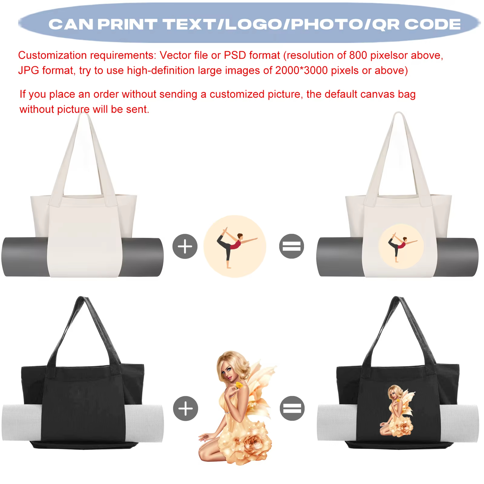 Custom Yoga Mat Tote Bag Perso - Pilates Yoga Matte avaliação e preço