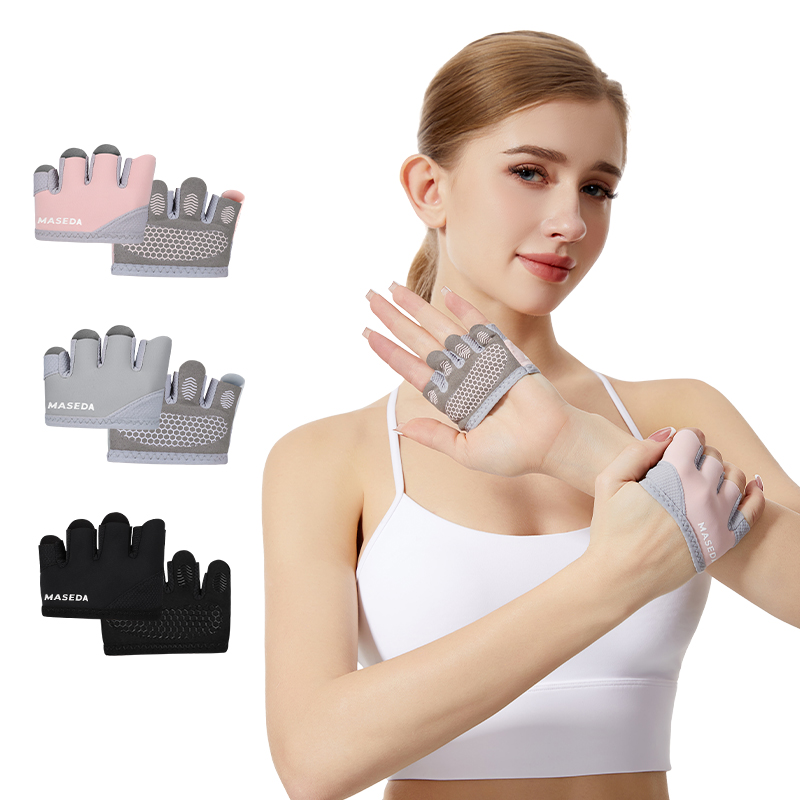 Pair of Fitness Fingerless Glo - Yoga Pilates Yoga avaliação e preço