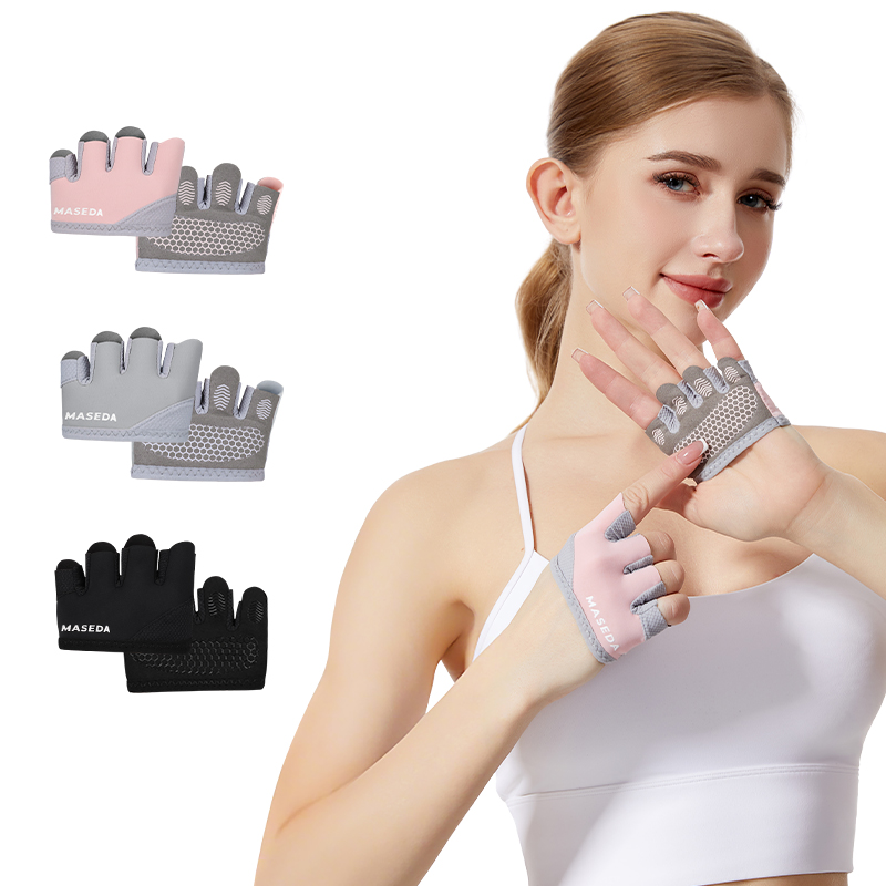 Pair of Fitness Fingerless Glo - Yoga Pilates Yoga avaliação e preço