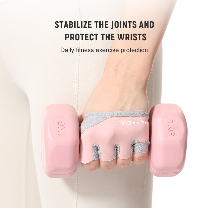 Pair of Fitness Fingerless Glo - Yoga Pilates Yoga avaliação e preço