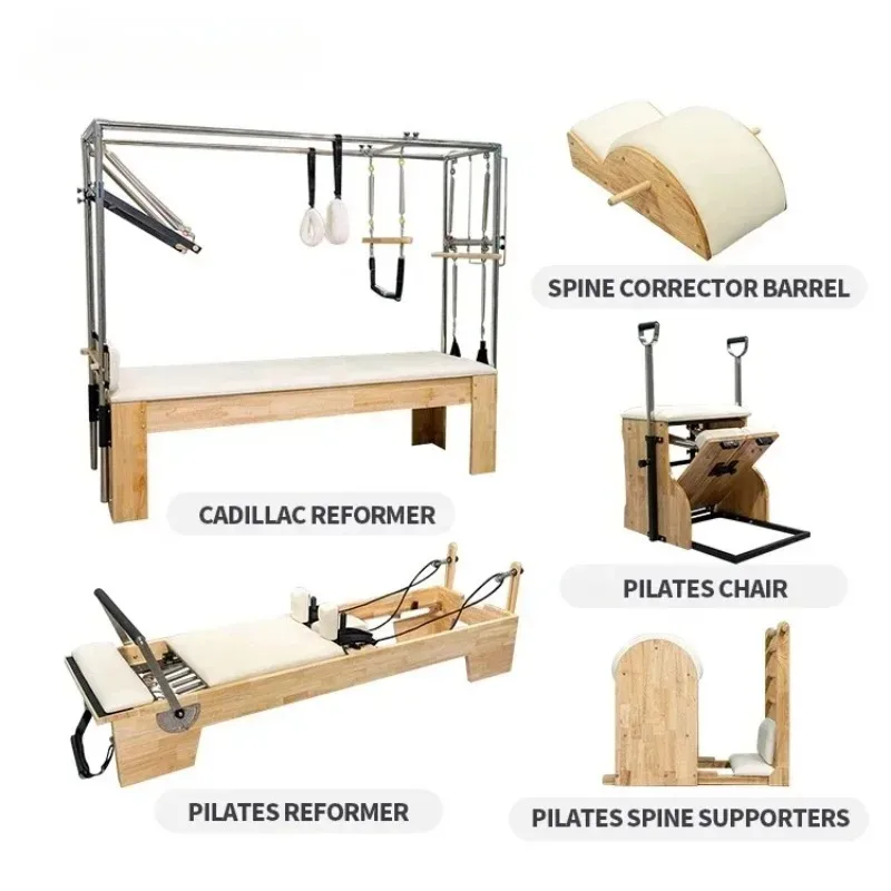 y Body  Pilates Reformer Set b - Pilates Yoga Machine avaliação e preço