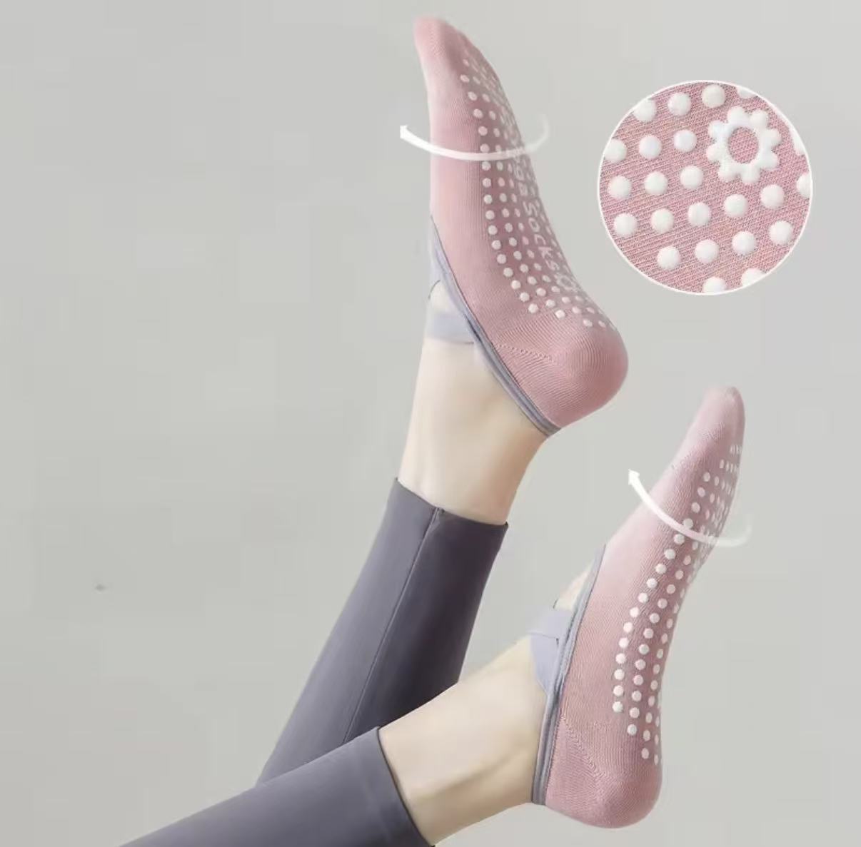 Women Yoga Sock Silicone Anti- - Pilates Yoga Sport avaliação e preço