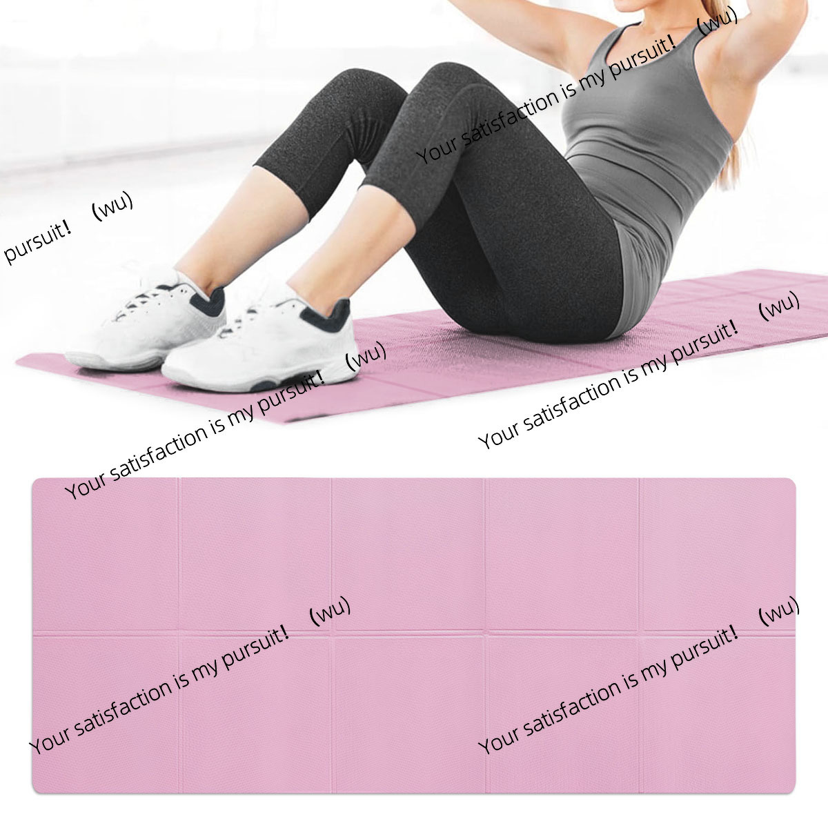 4Mm thick EVA non-slip exercis - Pilates Yoga Etc avaliação e preço
