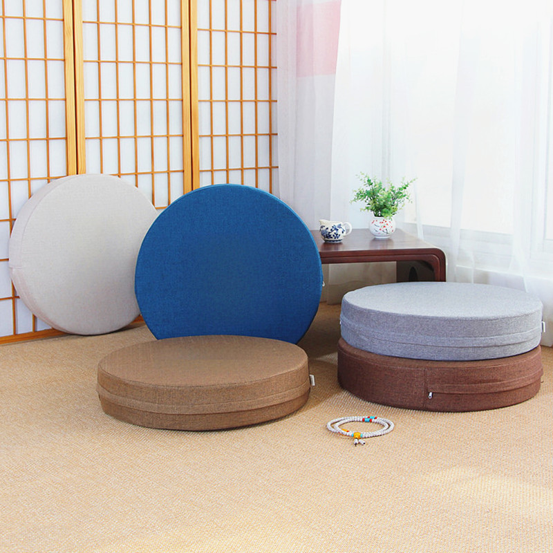 40x6cm Linen Tatami Meditation - Pilates Yoga Machine avaliação e preço