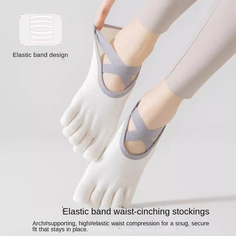 Women Non-Slip Five-Toe Yoga S - Yoga Pilates Yoga avaliação e preço