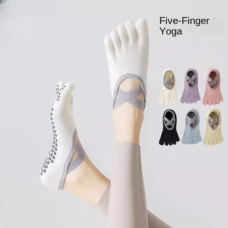 Women Non-Slip Five-Toe Yoga S - Yoga Pilates Yoga avaliação e preço