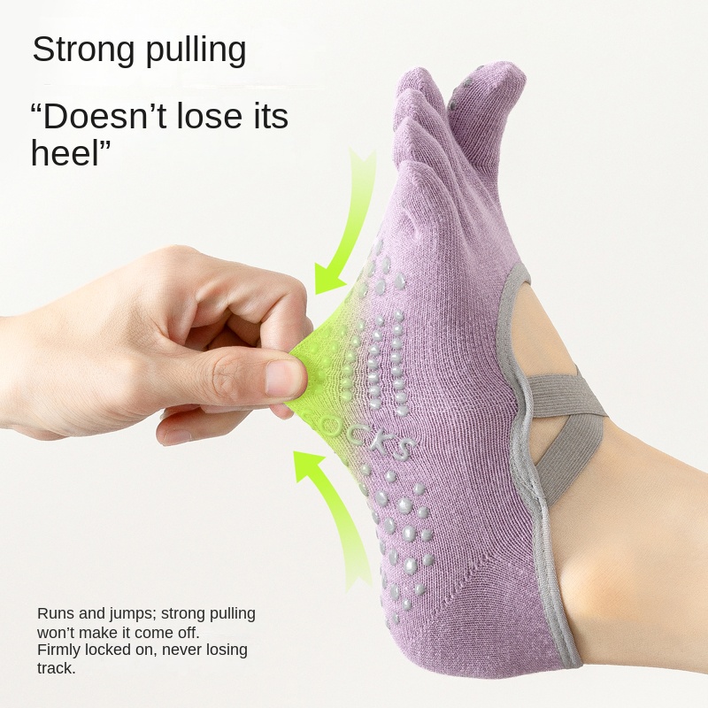 Women Non-Slip Five-Toe Yoga S - Yoga Pilates Yoga avaliação e preço