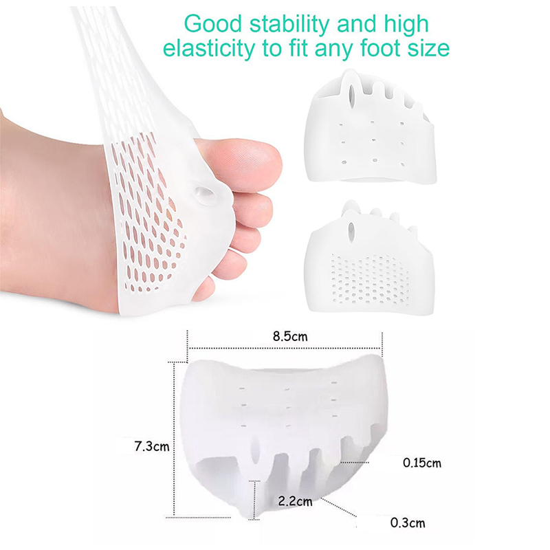 Forefoot Pads Shoe Pad Silicon - Toe Separator Silicon avaliação e preço