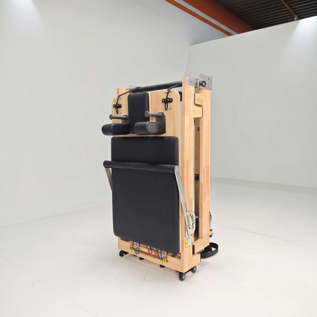Commercial Foldable Oak & Alum - Pilates & Yoga Unleashed Studio Tuckahoe avaliação e preço