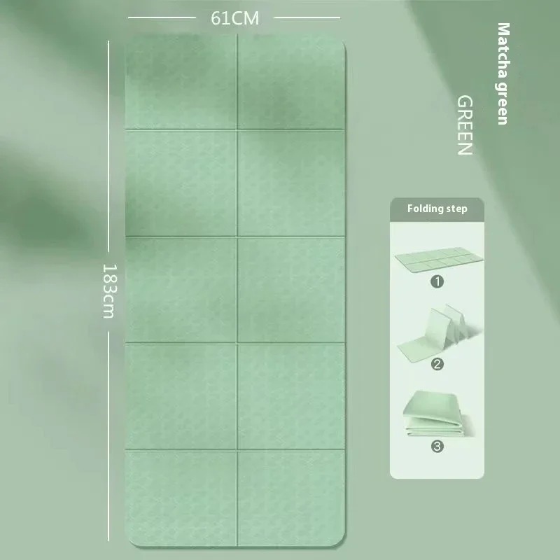 Fold Portable 183x60CM Yoga Ma - Pilates Yoga Matte avaliação e preço