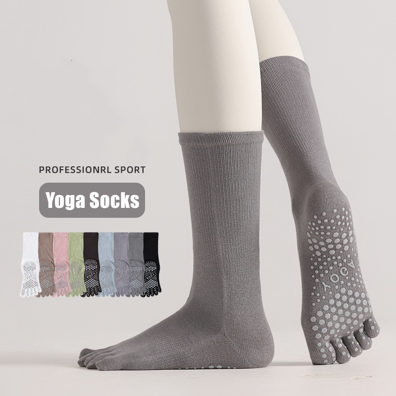 1 Pairs  Woman Yoga Socks Cand - Yoga Pilates Yoga avaliação e preço