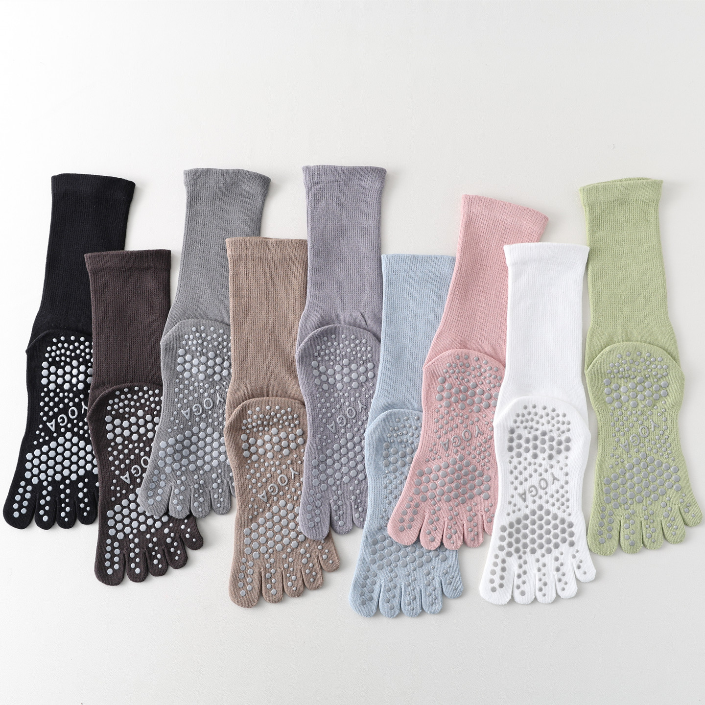 1 Pairs  Woman Yoga Socks Cand - Yoga Pilates Yoga avaliação e preço