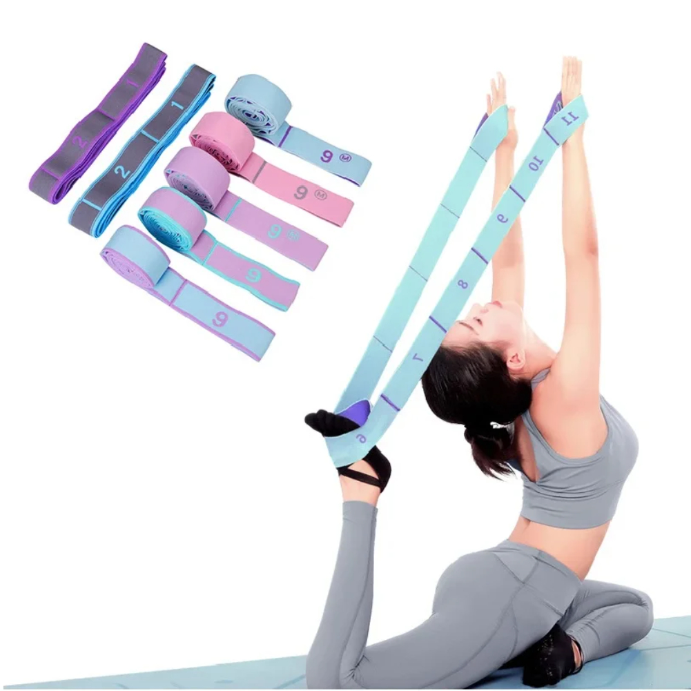 Multi-Section Elastic Yoga Res - Pilates Yoga Sport avaliação e preço