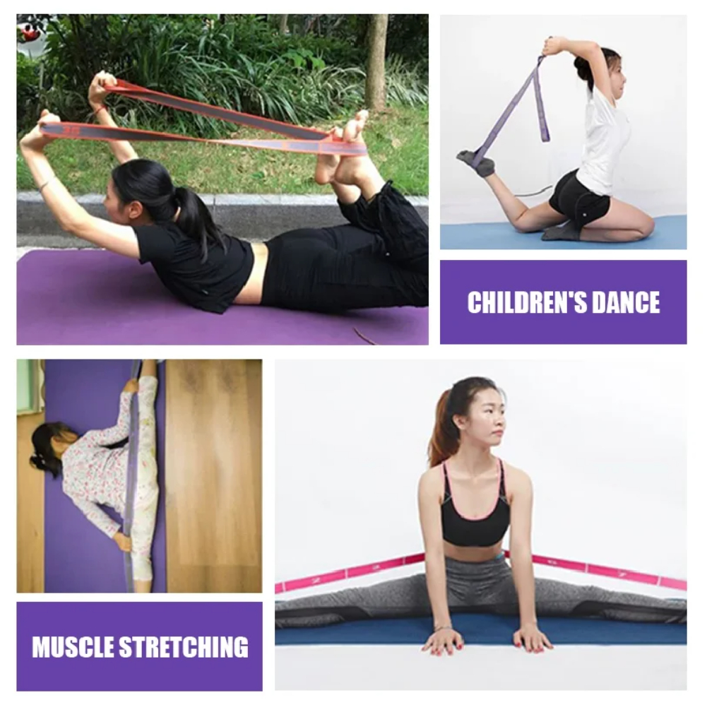 Multi-Section Elastic Yoga Res - Pilates Yoga Sport avaliação e preço
