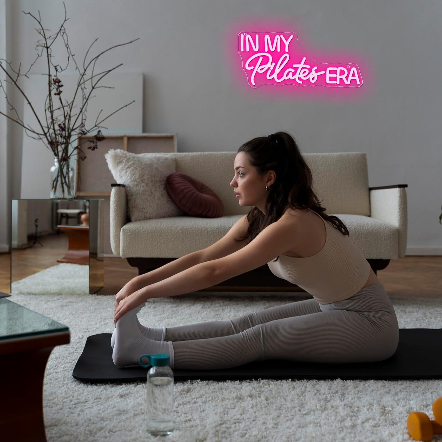 In My Pilates Era Neon Sign Di - Pilates Yoga Room avaliação e preço