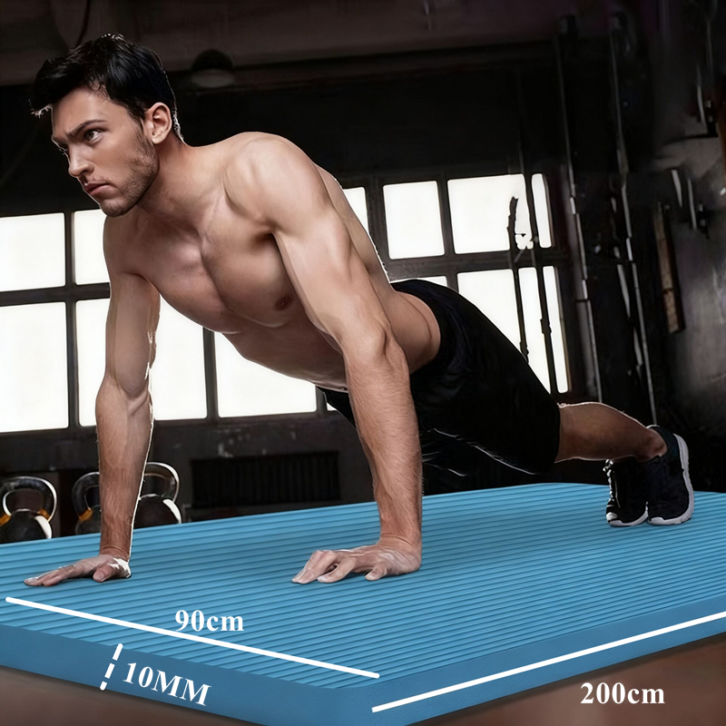 200x90x1cm Thick Training Yoga - Pilates Yoga Matte avaliação e preço