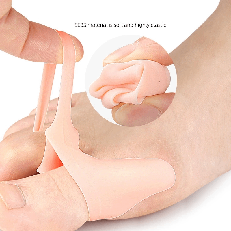 1/2/3Pairs Children's Gel Toe  - Toe Separator Silicon avaliação e preço