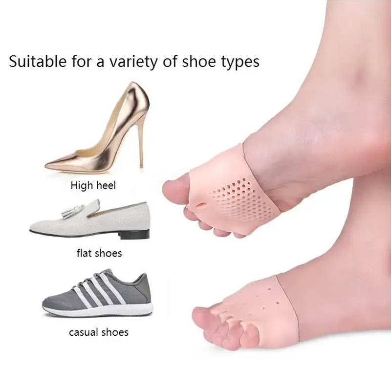 Five-hole Honeycomb Metatarsal - Toe Separator Silicon avaliação e preço