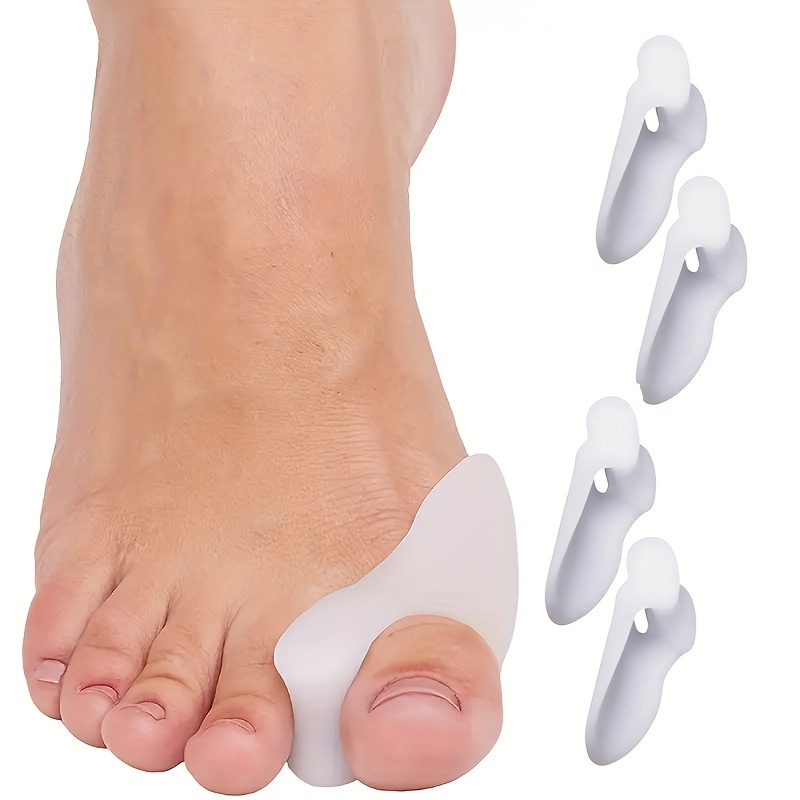 1 pair of silicone toe covers, - Toe Separator Silicon avaliação e preço