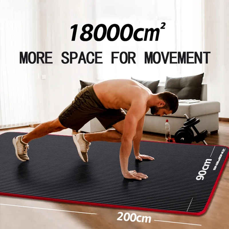 Yoga Mat Anti-skid Sports Fitn - Pilates Yoga Matte avaliação e preço