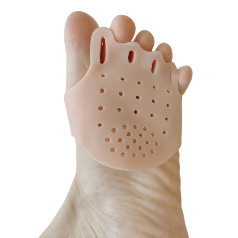 2pieces=1pair Gel Silicone Bun - Toe Separator Silicon avaliação e preço