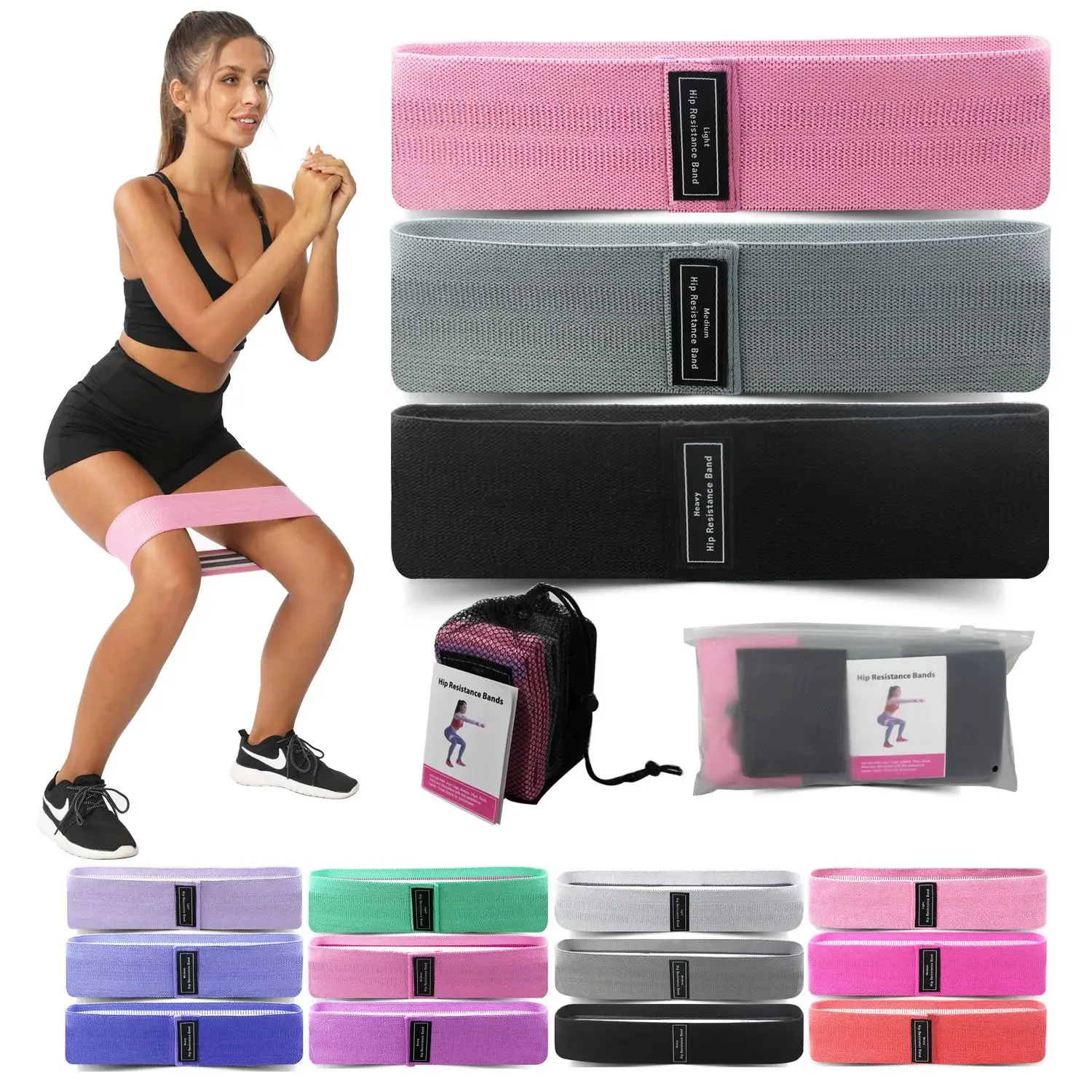 1/2/3PCS Elastic Bands Fitness - Pilates Yoga Circle avaliação e preço
