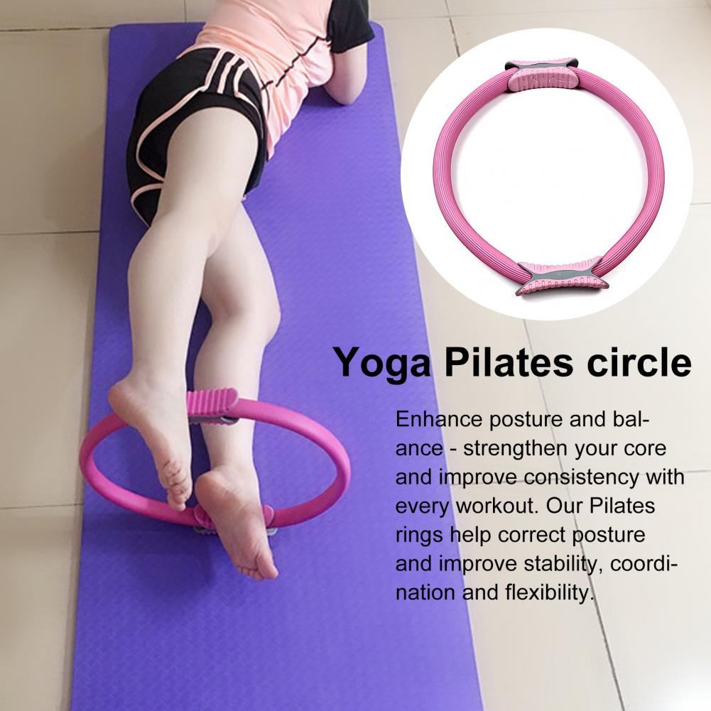 Elastic Pilates Ring Non-slip  - Pilates Yoga Circle avaliação e preço