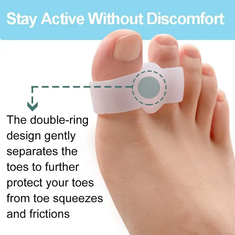 Bunion Corrector 1 Pair - Comf - Toe Separator Silicon avaliação e preço