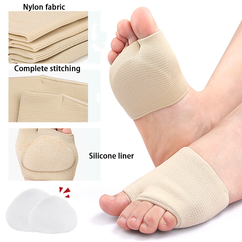 Silicone Shoe Pads Forefoot Cu - Toe Separator Silicon avaliação e preço