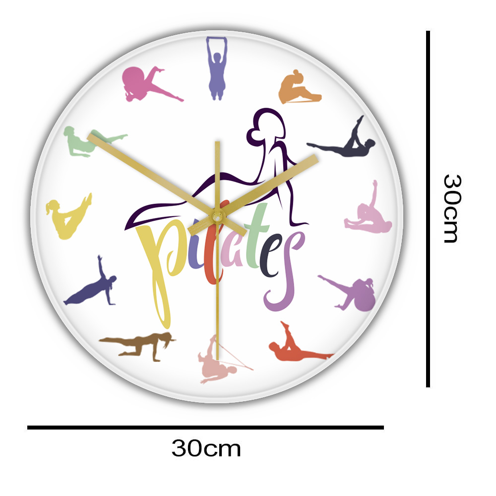 Pilates Pose Colorful Print Wa - Pilates Yoga Room avaliação e preço