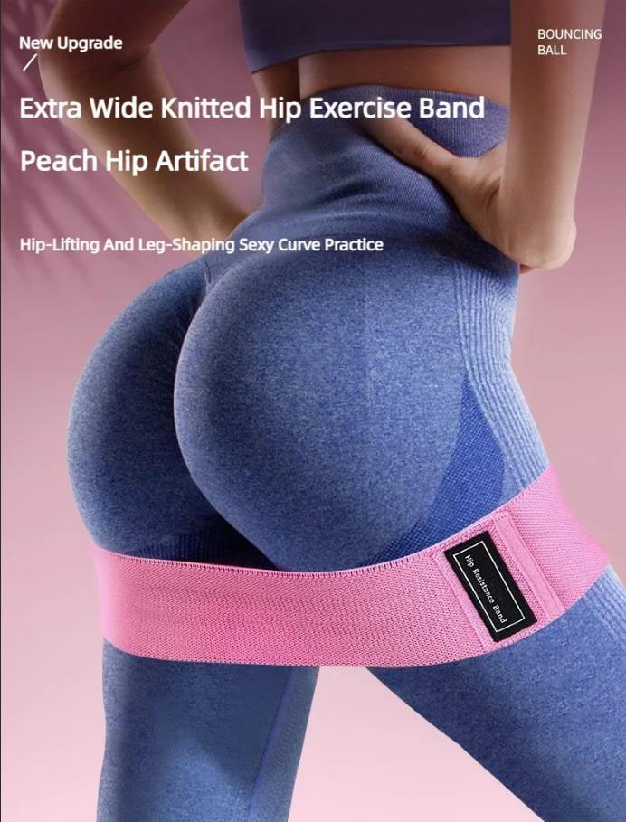 3Pcs Fabric Resistance Hip Boo - Pilates Yoga Circle avaliação e preço