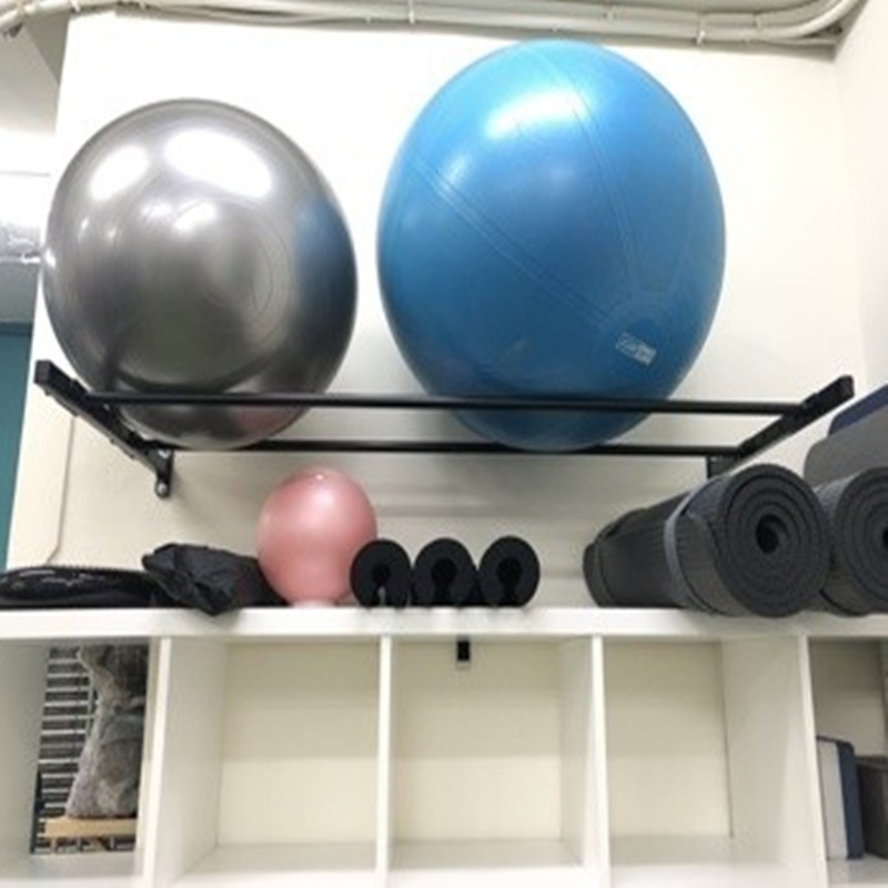 Yoga Ball Storage Shelf Gym Pr - Pilates Yoga Room avaliação e preço