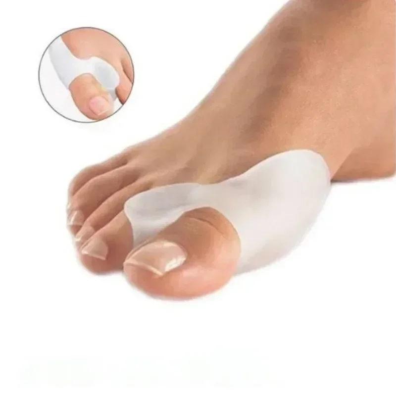 2PCS Silicone Gel Thumb Correc - Toe Separator Silicon avaliação e preço