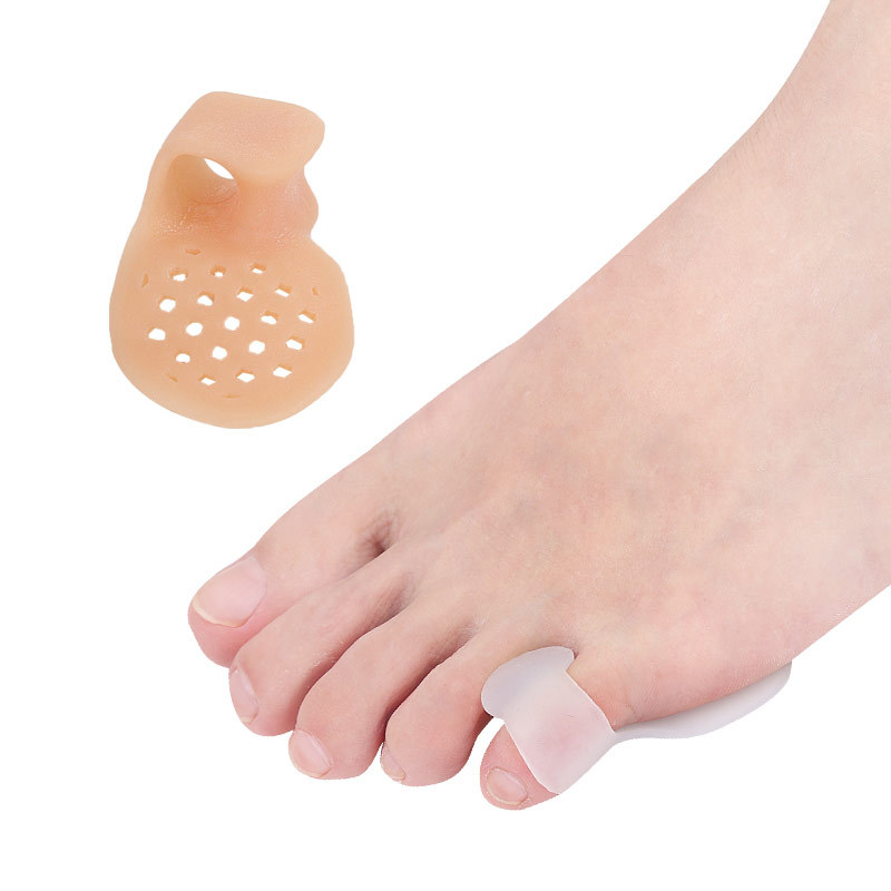 2PCS=1Pair Silicone Small Toe  - Toe Separator Silicon avaliação e preço