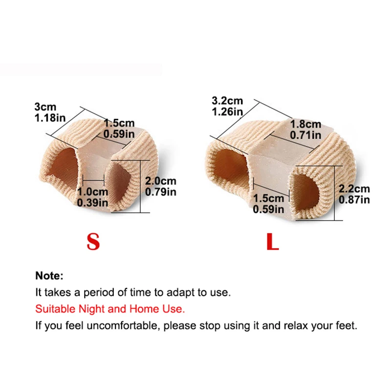 New Toe Separator Hallux Valgu - Toe Separator Silicon avaliação e preço