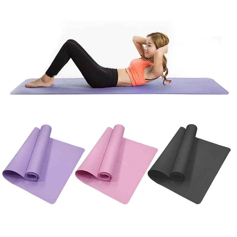 4MM Thick EVA Yoga Mats Anti-s - Pilates Yoga Matte avaliação e preço