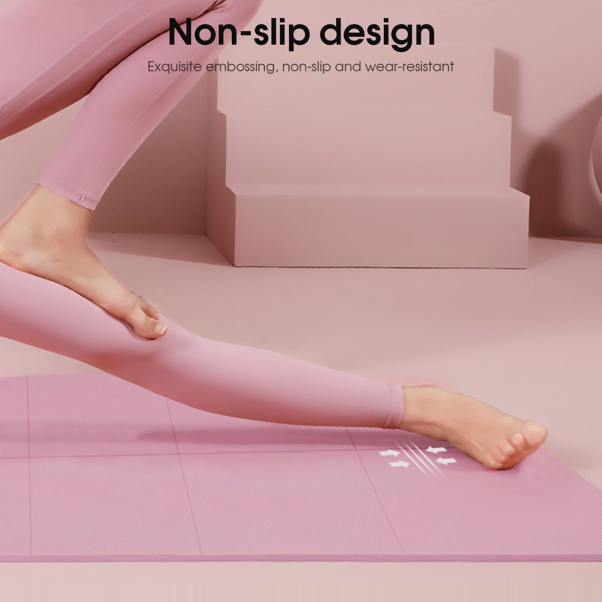 4MM Thick EVA Yoga Mats Anti-s - Pilates Yoga Matte avaliação e preço
