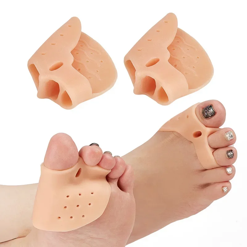 1 Pair Silicone Toe Corrector  - Toe Separator Silicon avaliação e preço