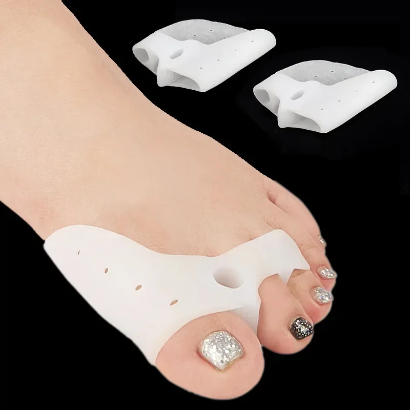 1 Pair Silicone Toe Corrector  - Toe Separator Silicon avaliação e preço