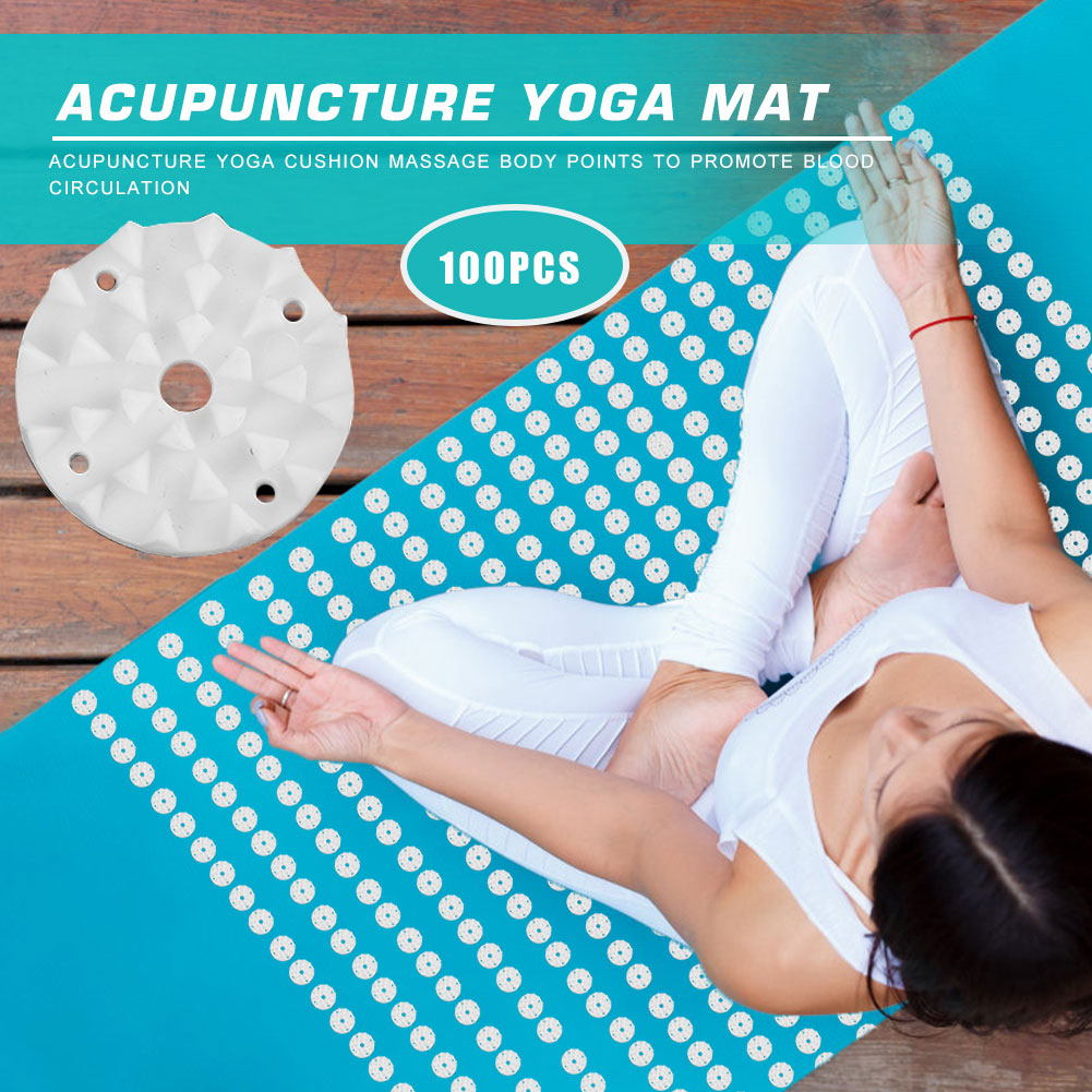 100pcs/set Lotus Acupressure Y - Pilates Yoga Matte avaliação e preço