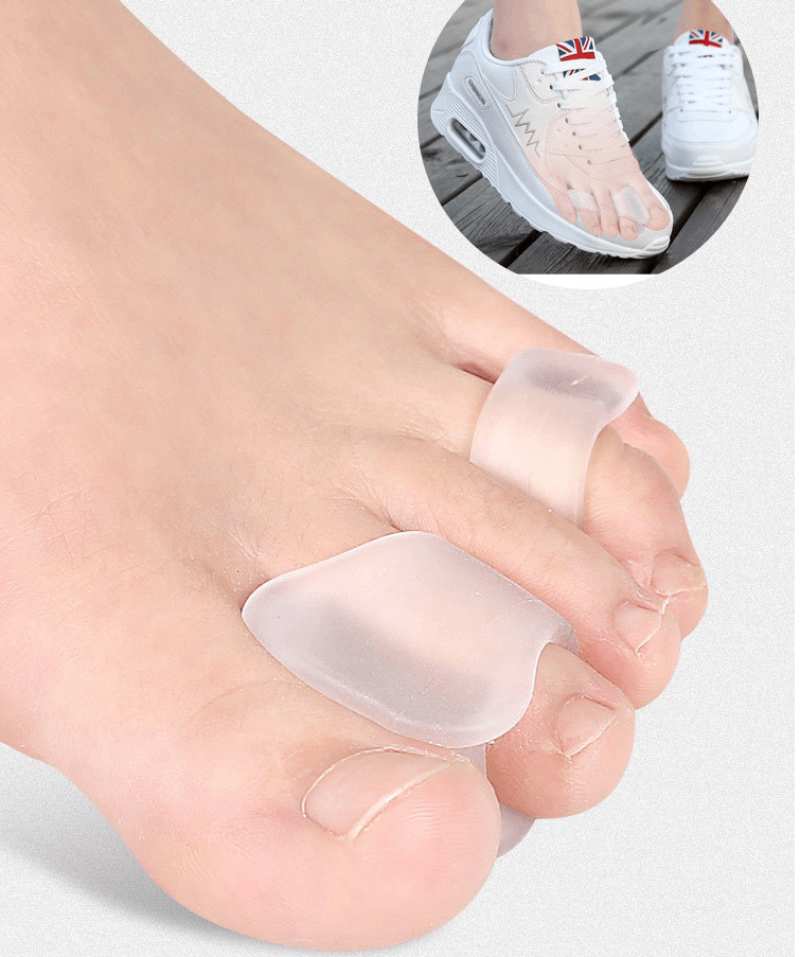 1/2/5Pairs Hallux Valgus Appli - Toe Separator Silicon avaliação e preço