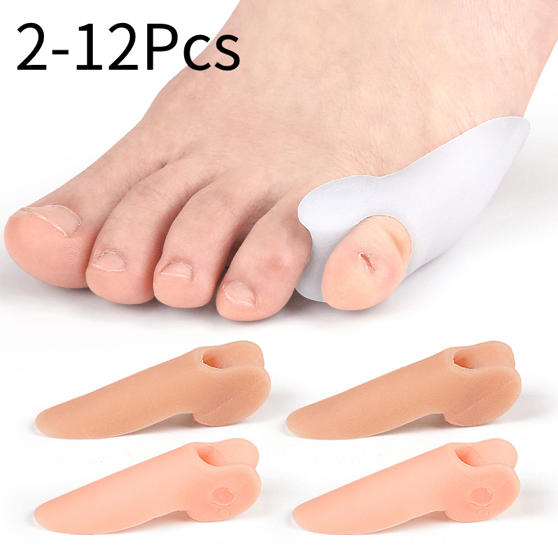 2/4/6/8/10/12Pcs Gel Pinky Bun - Toe Separator Silicon avaliação e preço