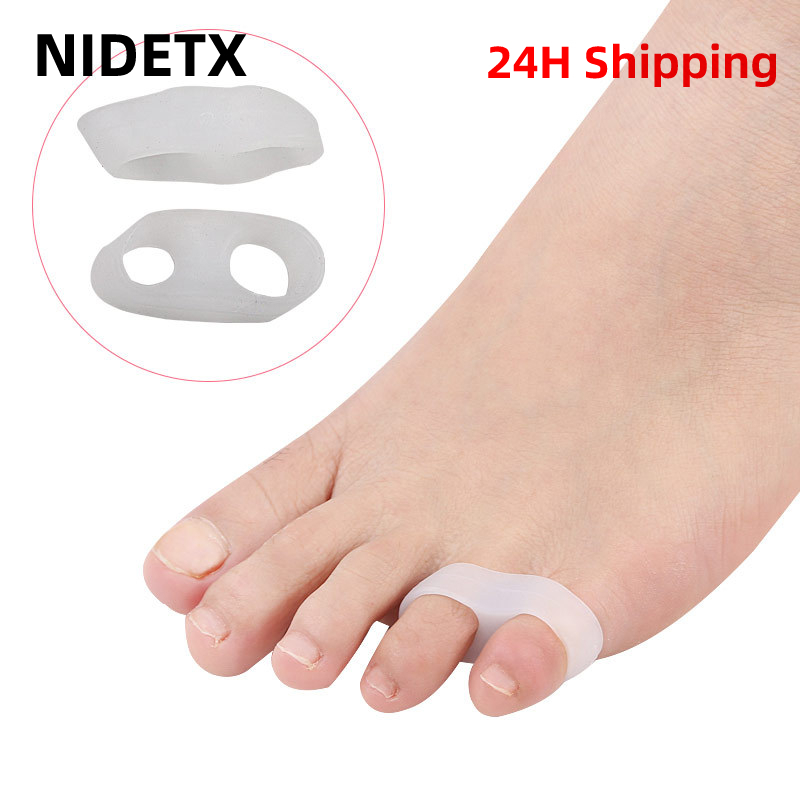 1/2/3/4/5/6Pairs Gel Fingers P - Toe Separator Silicon avaliação e preço